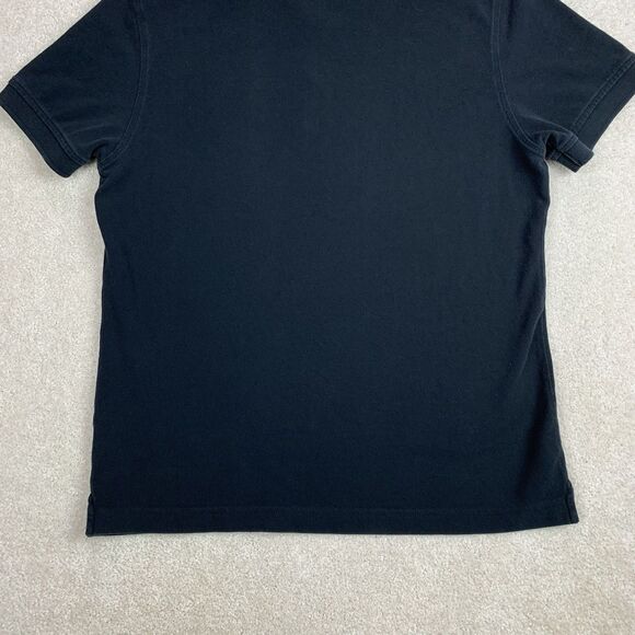 UNTUCKIT Polo Shirt Men's Size Medium Black Short Sleeve Cotton Collared Preppy - Picture 8 of 12
